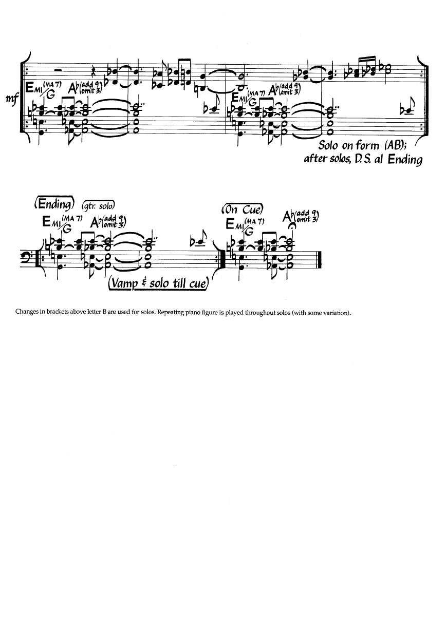 Ноты джазового стандарта: Madagascar (Richie Beirach)
