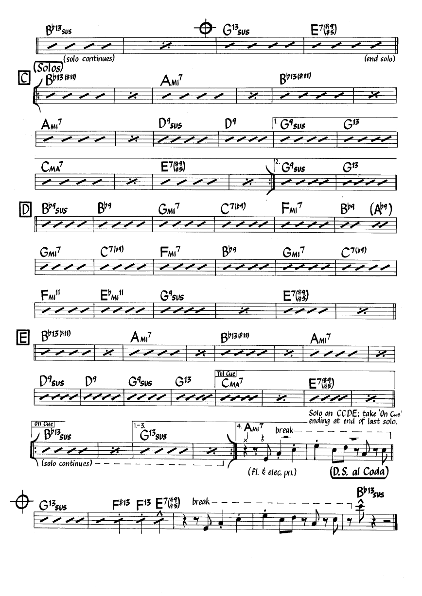 Ноты джазового стандарта: Rio (Victor Feldman)