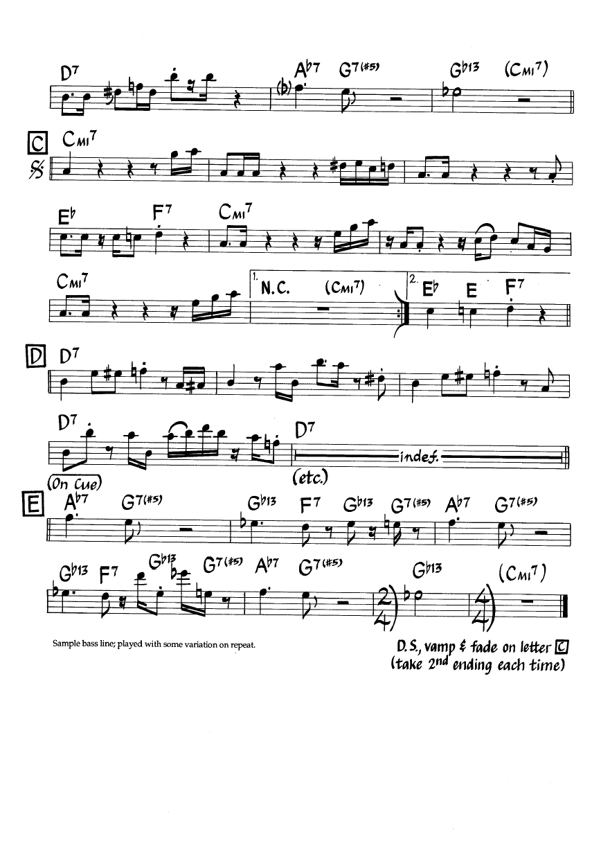 Ноты джазового стандарта: Sticky wicket (Al Jarreau/Jay graydon/Greg Phillingandes)